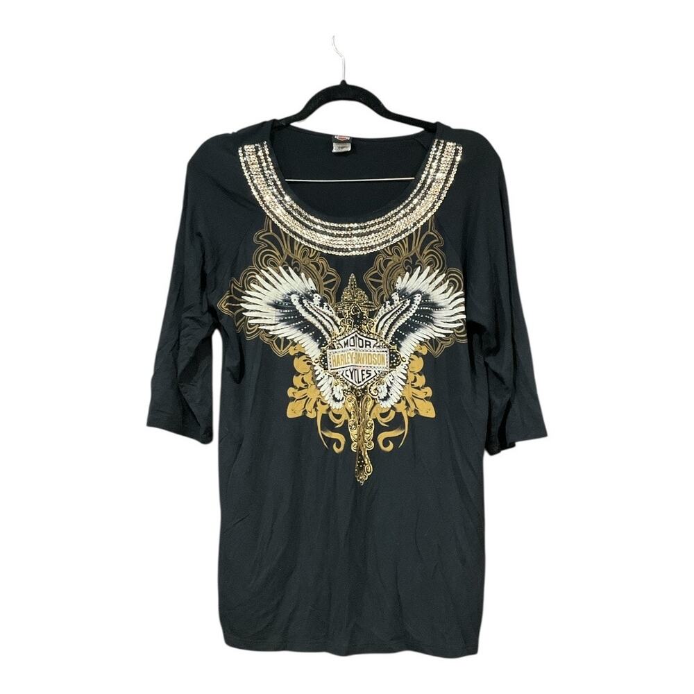 Harley Davidson Top Women 2X Black